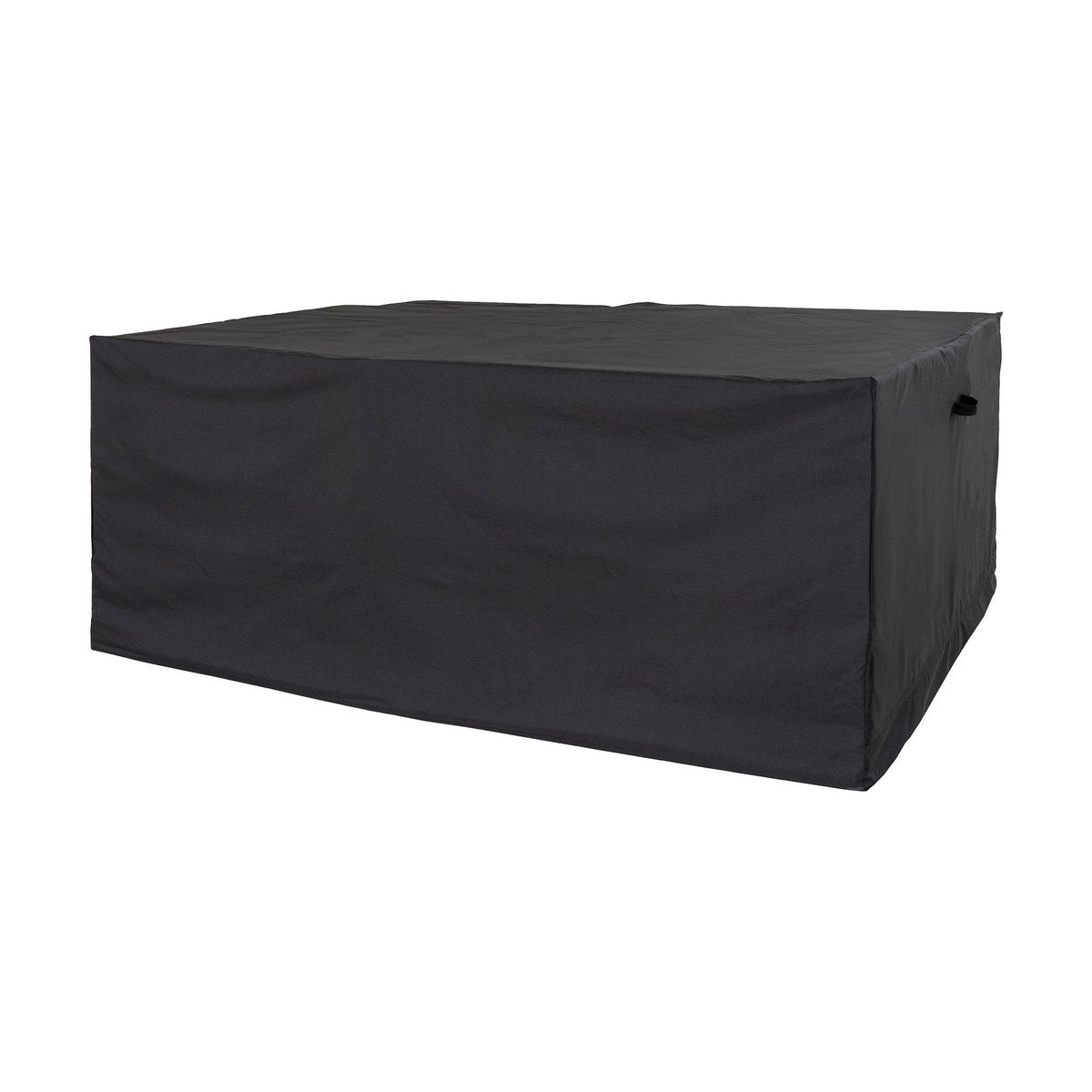 House Nordic ApS - Luxe hoes voor tafel met 4 stoelen, 210g/m2 600D polyester PU gecoat, waterafstotend, zwart - Deco Delights