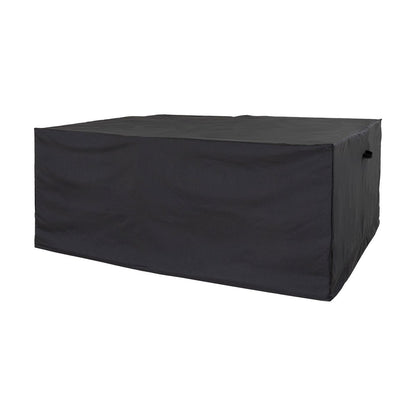 House Nordic ApS - Luxe hoes voor tafel met 4 stoelen, 210g/m2 600D polyester PU gecoat, waterafstotend, zwart - Deco Delights