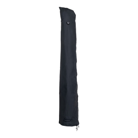 House Nordic ApS - Luxury Cover - Luxe hoes voor marktparasol, 210g/m2 600D polyester PU-gecoat, waterafstotend, zwart - Deco Delights