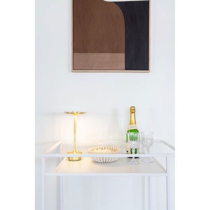 House Nordic ApS - Lyneham LED-tafellamp - Messing, aluminium, 28,5 cm - Deco Delights