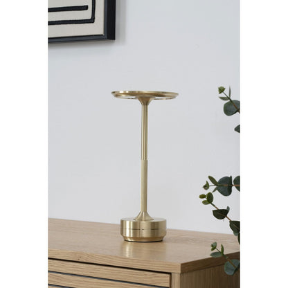 House Nordic ApS - Lyneham LED-tafellamp - Messing, aluminium, 28,5 cm - Deco Delights