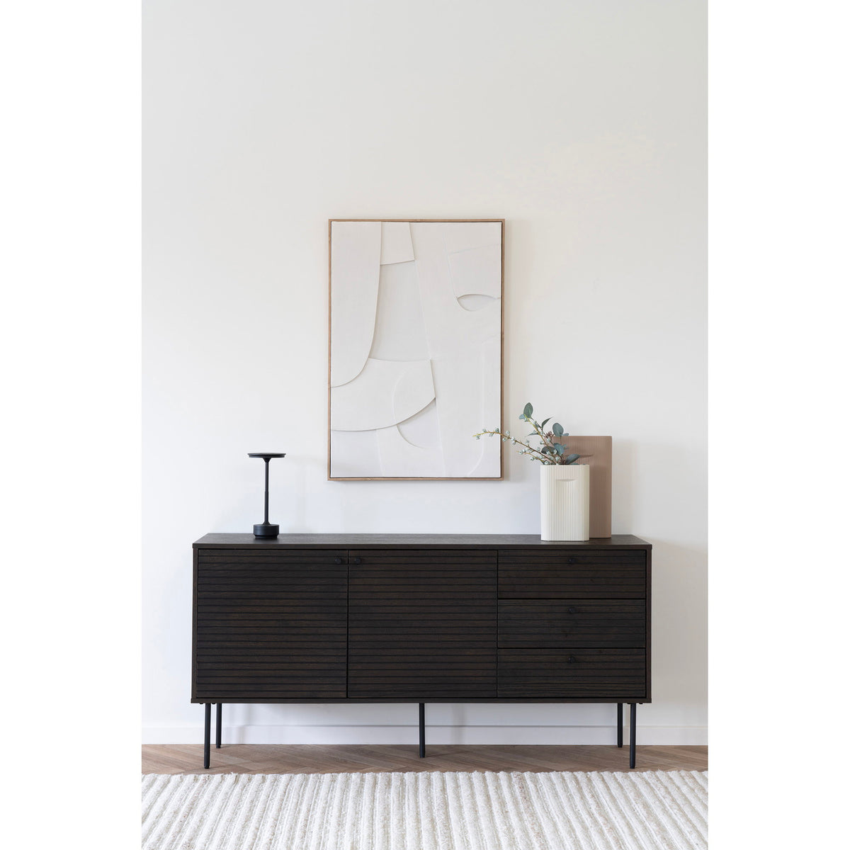 House Nordic ApS - Lyneham Tafellamp Zwart - Deco Delights Tafellamp