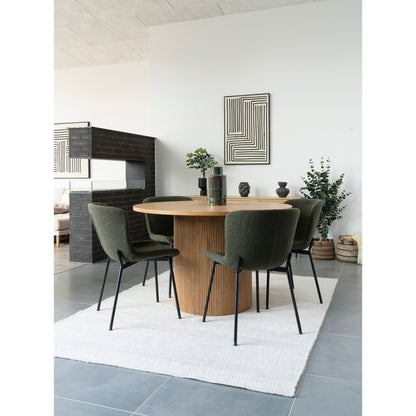 House Nordic ApS - Maceda Eetkamerstoel Donkergroen - Deco Delights Eetkamerstoel