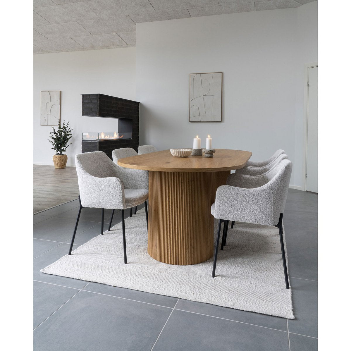 House Nordic ApS - Madeline reliëf wanddecoratie - Deco Delights