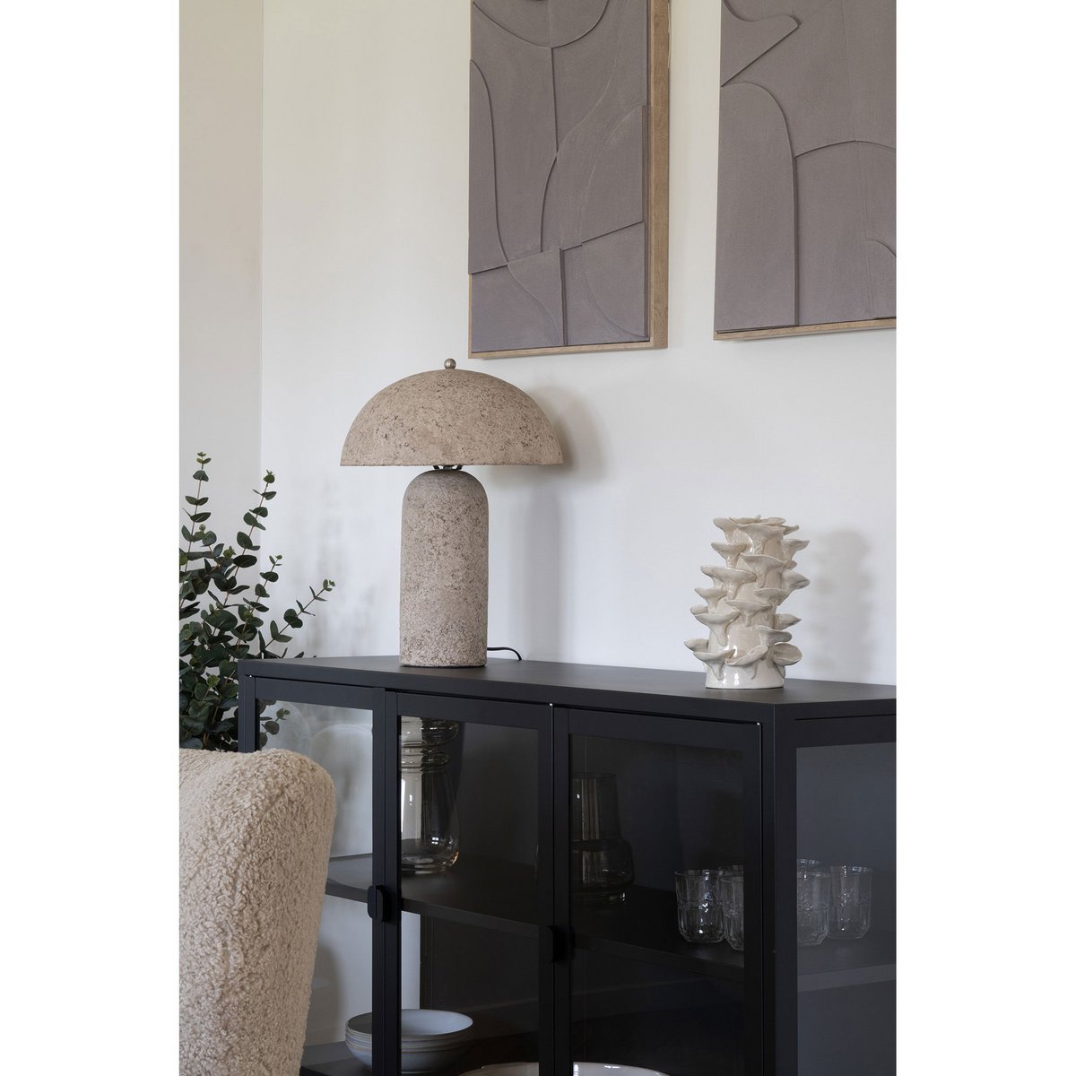 House Nordic ApS - Madeline reliëf wanddecoratie - Deco Delights