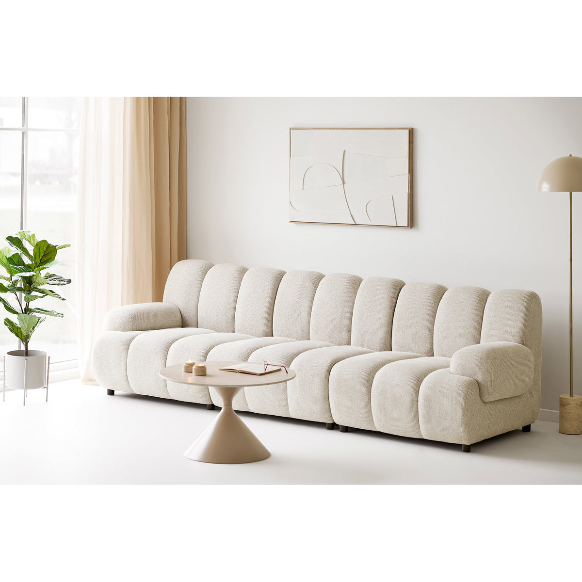House Nordic ApS - Madeline Wanddecoratie Wit No. 2 - Deco Delights Wanddecoratie