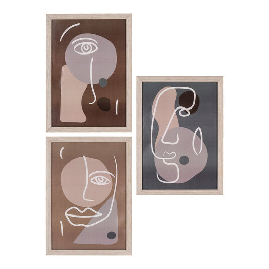 House Nordic ApS - Madison Frameset - Frameset, naturel, set van 3 - Deco Delights
