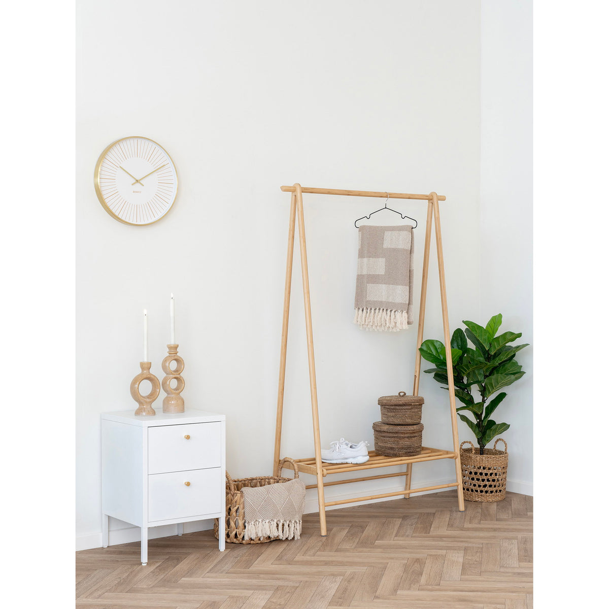 House Nordic ApS - Manaus Kledingkast Naturel - Deco Delights Kledingkast