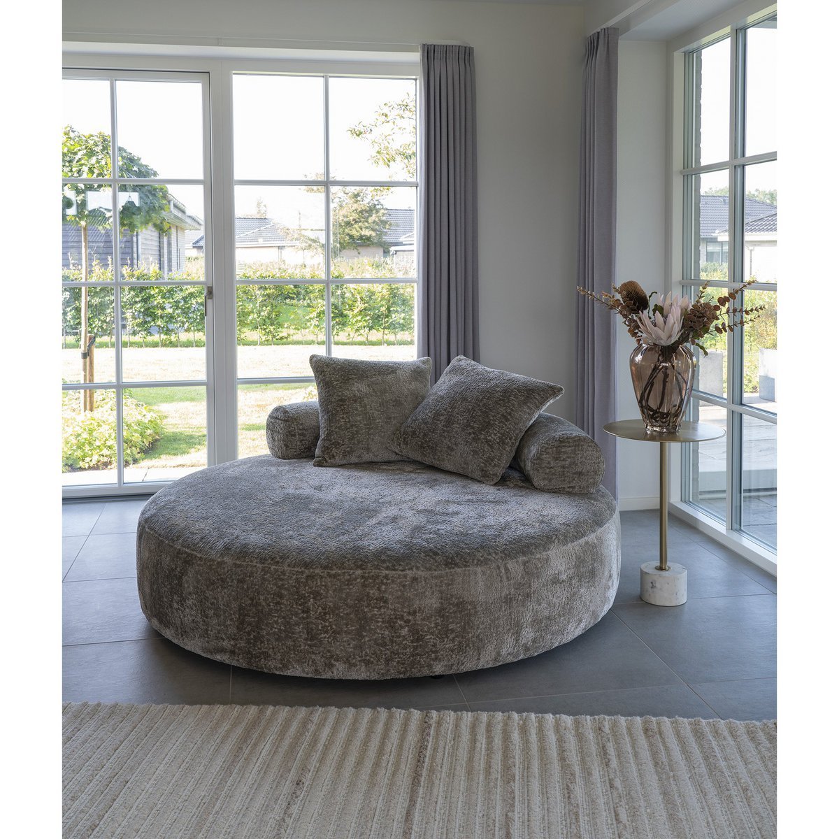 House Nordic ApS - Mangovloerkleed - Vloerkleed, handgetuft, ivoor, 160x230 cm - Deco Delights