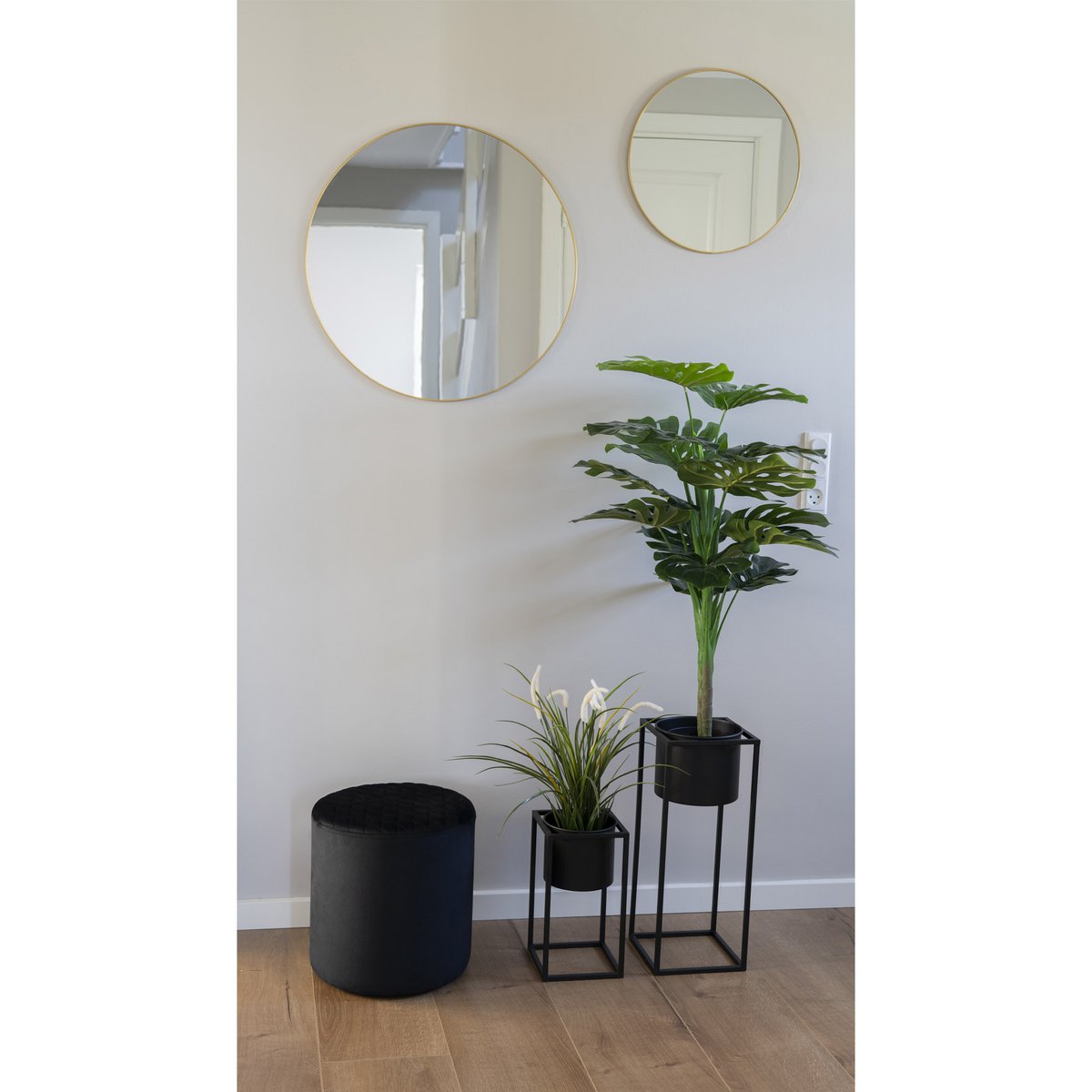 House Nordic ApS - Marla Bloempotten Zwart - Deco Delights