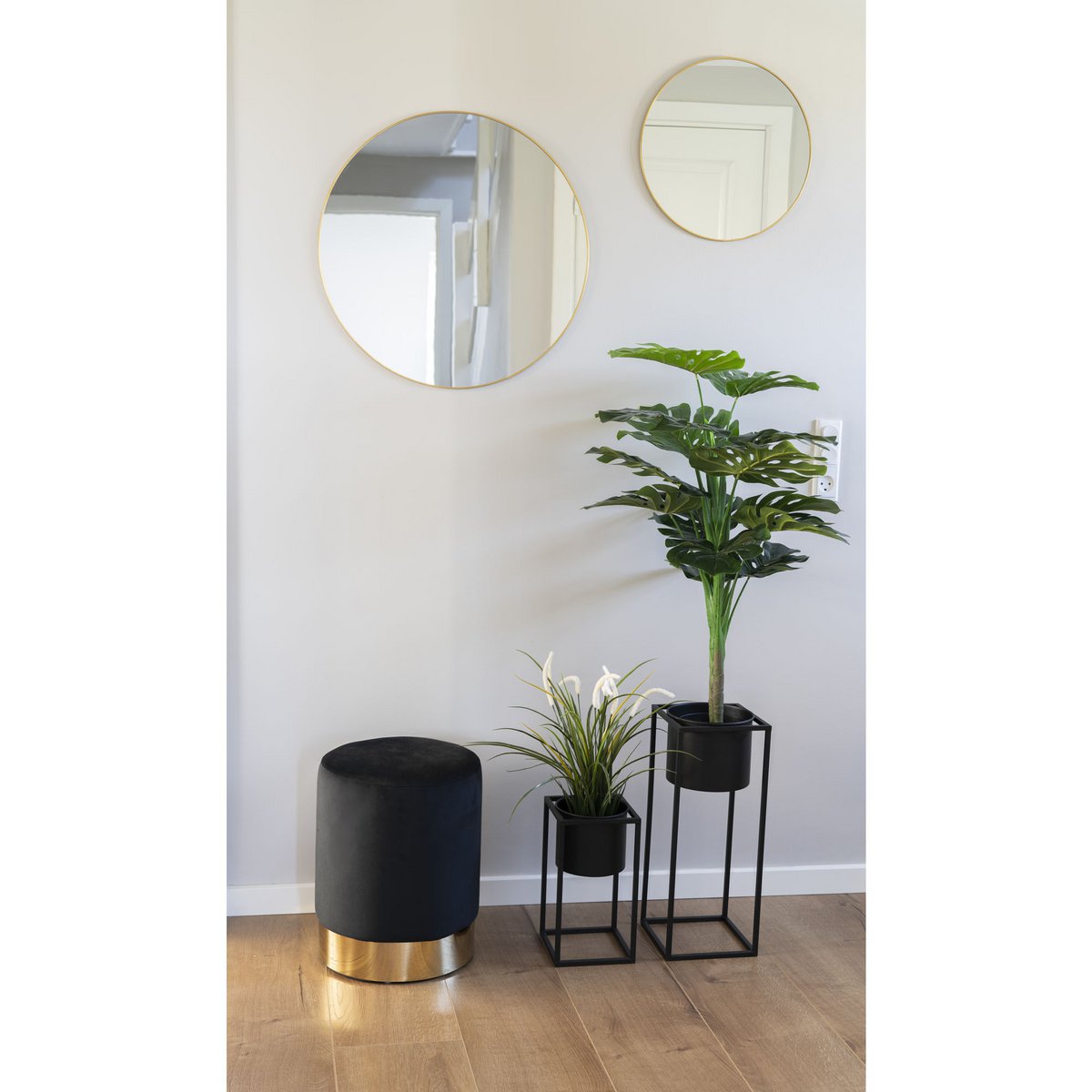 House Nordic ApS - Marla Bloempotten Zwart - Deco Delights