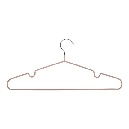 House Nordic ApS - Massa Hangers - Roze, Metaal, 41x4x18 cm - Set van 10 - Deco Delights