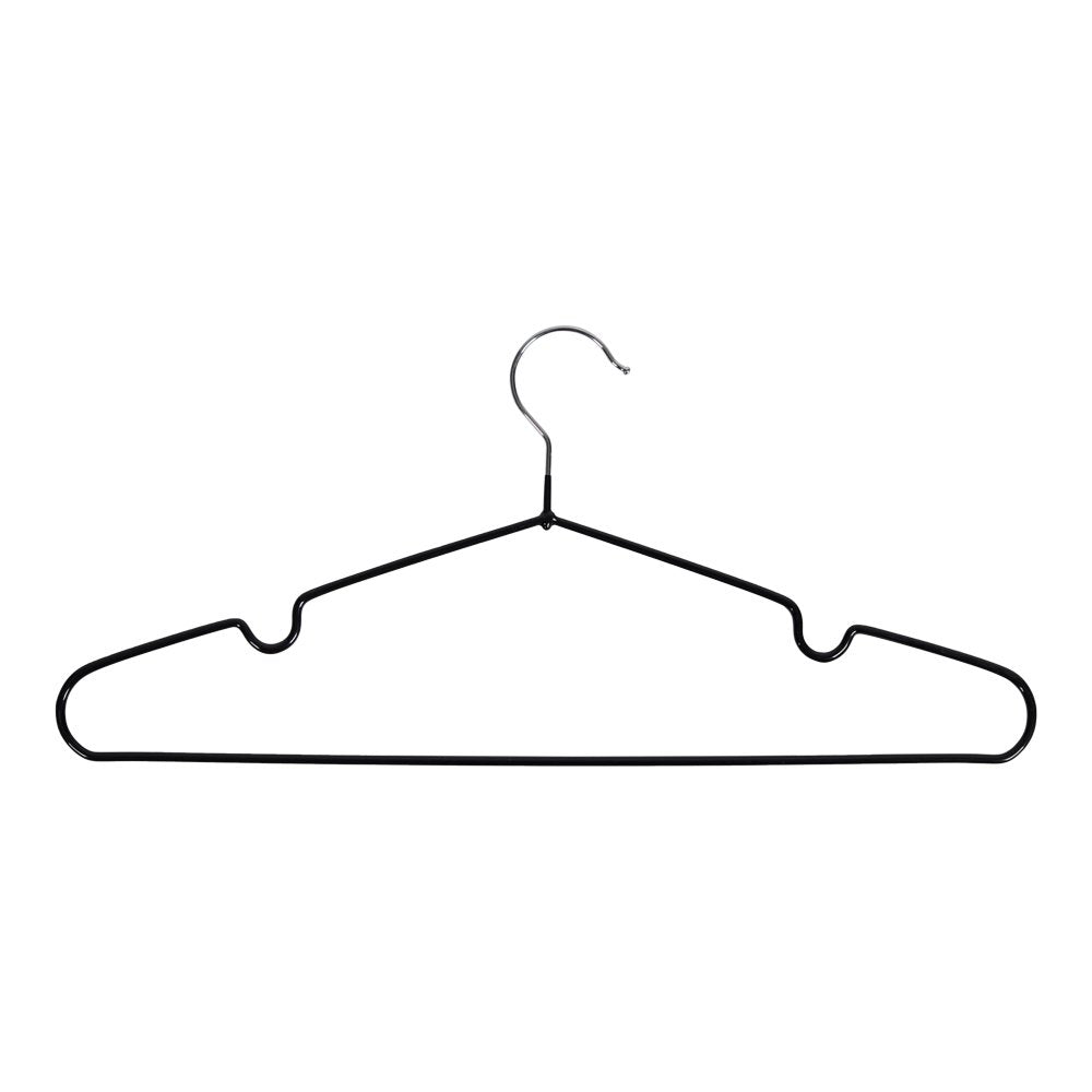 House Nordic ApS - Massa Hangers - Zwart, Metaal, Set van 10 - Deco Delights