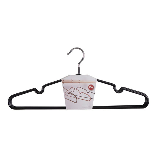 House Nordic ApS - Massa Hangers - Zwart, Metaal, Set van 10 - Deco Delights
