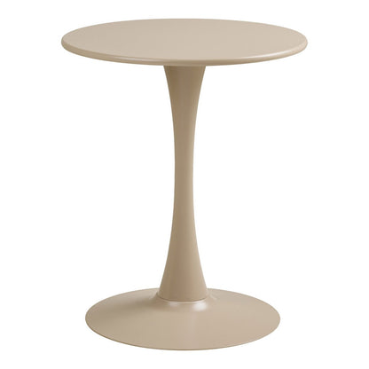 House Nordic ApS - Meira Bistrotafel, staal, taupe, ø60x72 cm - Deco Delights