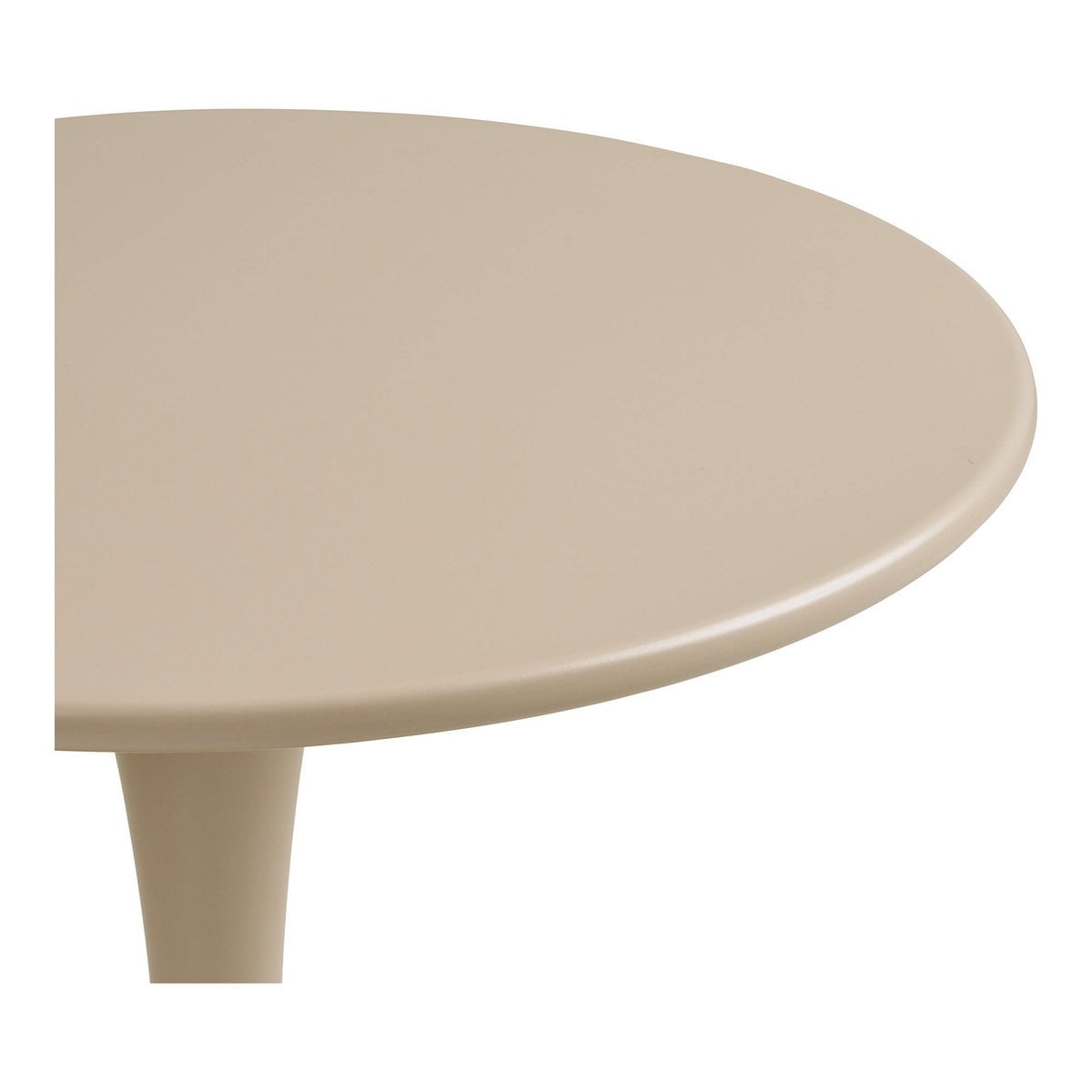 House Nordic ApS - Meira Bistrotafel, staal, taupe, ø60x72 cm - Deco Delights