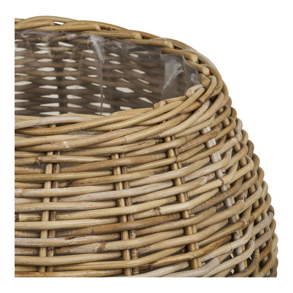 House Nordic ApS - Melaka Mand, kubu rotan, naturel, set van 2 - Deco Delights