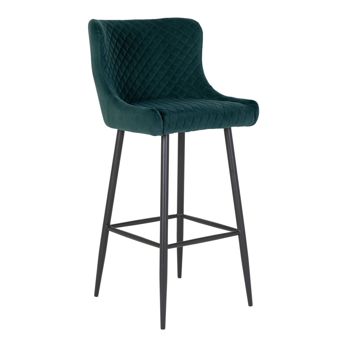 House Nordic ApS - Melbourne Vitrinekast - Staal, Zwart - 80x40x120 cm - Deco Delights