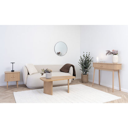 House Nordic ApS - Melo -salontafel - Natuurlijk, MDF/Decor Paper, 100x50x41 cm - Deco Delights