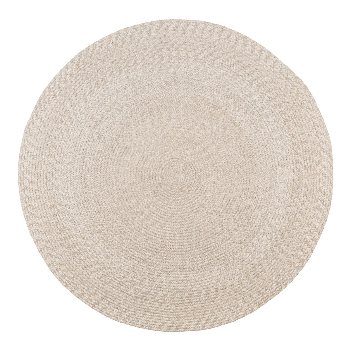House Nordic ApS - Menorca Vloerkleed - Zand, 100% gerecycled PET, Ø180 cm - Deco Delights