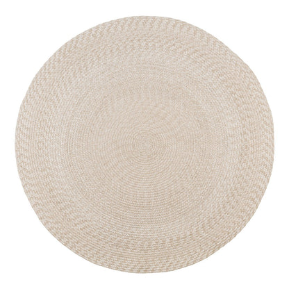 House Nordic ApS - Menorca Vloerkleed - Zand, 100% gerecycled PET, Ø180 cm - Deco Delights