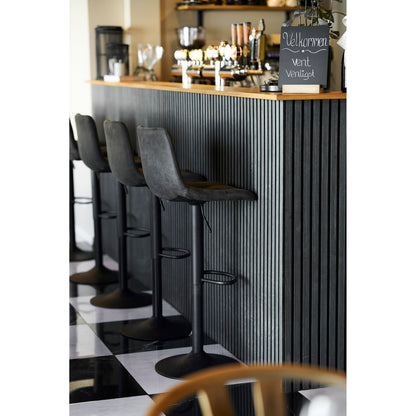 House Nordic ApS - Middelfart Barstoel Donkergrijs - Deco Delights Barkruk