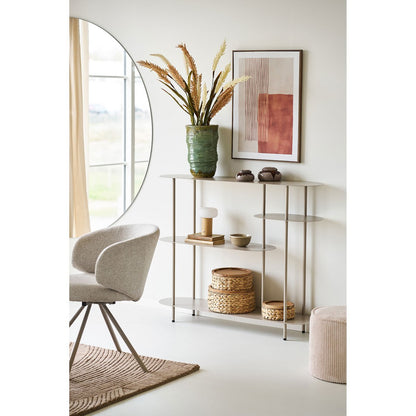 House Nordic ApS - Mina Canvasprint, canvas, beige/bruin, No.1, 50x70 cm - Deco Delights