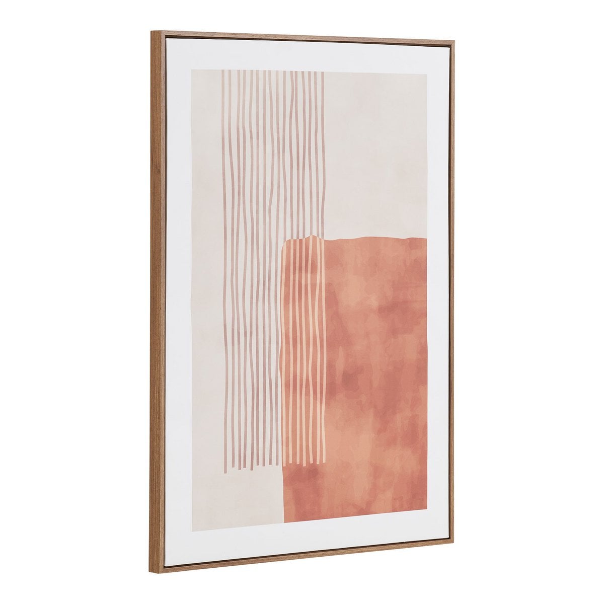 House Nordic ApS - Mina Canvasprint, canvas, beige/bruin, No.1, 50x70 cm - Deco Delights