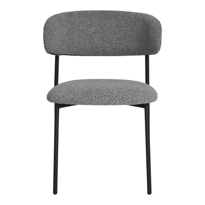 House Nordic ApS - Mira Eetkamerstoel - Lichtgrijs, 59x55x79,5cm - Set van 2 - Deco Delights