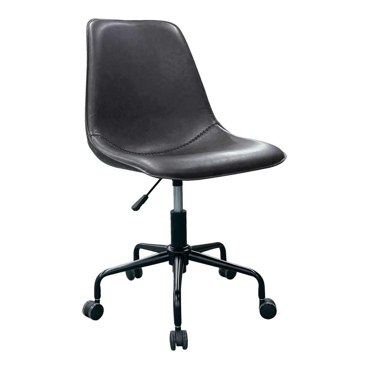 House Nordic ApS - Monaco Business Chair - Brown, Pu/Steel, 56x48x93 cm - Deco Delights