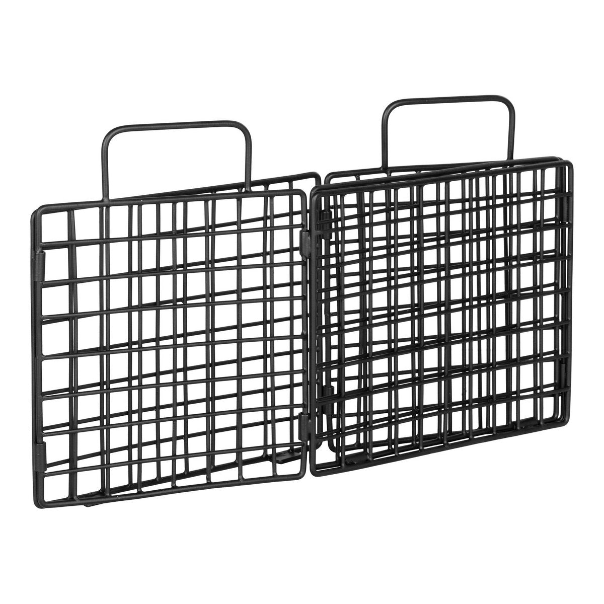 House Nordic ApS - Mora Draadmand - Draadmand, ijzer, zwart, 25x20x25 cm - Deco Delights