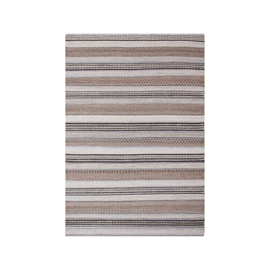 House Nordic ApS - Morena Rug - Vloerkleed, handgeweven, natuur/grijs, 160x230 cm - Deco Delights