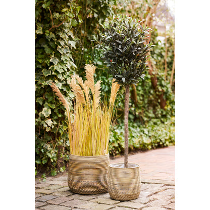 House Nordic ApS - Moro Mand Naturel Set van 2 - Deco Delights Mand