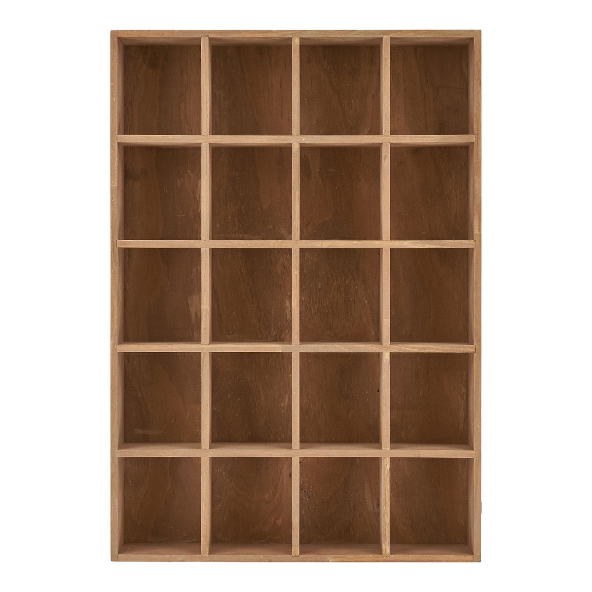 House Nordic ApS - Moss Wandplank - Natuurlijk bruin, grenenhout, 44x10x63cm - Deco Delights
