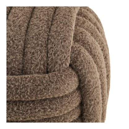 House Nordic ApS - Napier Poef, bruin, 48x48x43 cm, HN1294 - Deco Delights