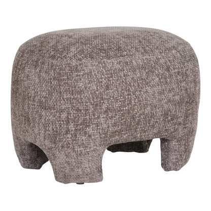 House Nordic ApS - Nazare Pouf - Beige, polyester/schuim/multiplex, 53x41x38 cm - Deco Delights