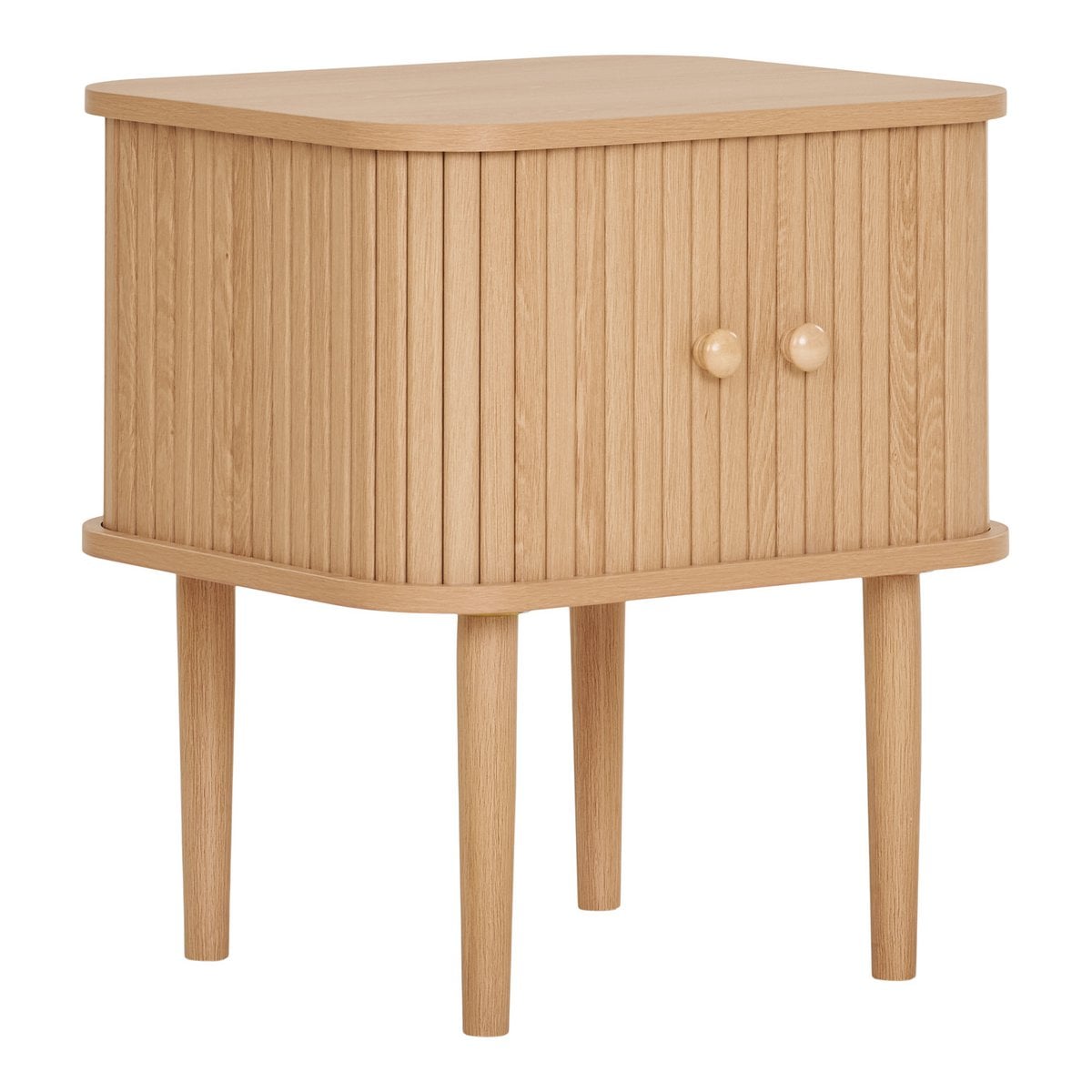 House Nordic ApS - Nikko bijzettafel - Natuurlijk, MDF/Pine, 45x40x50,5 cm - Deco Delights