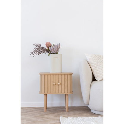 House Nordic ApS - Nikko bijzettafel - Natuurlijk, MDF/Pine, 45x40x50,5 cm - Deco Delights