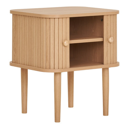 House Nordic ApS - Nikko bijzettafel - Natuurlijk, MDF/Pine, 45x40x50,5 cm - Deco Delights