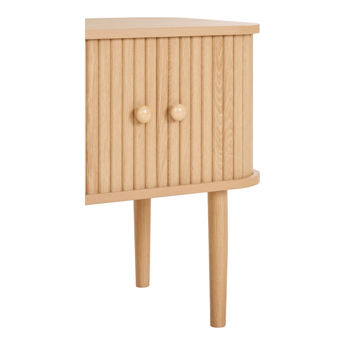 House Nordic ApS - Nikko bijzettafel - Natuurlijk, MDF/Pine, 45x40x50,5 cm - Deco Delights