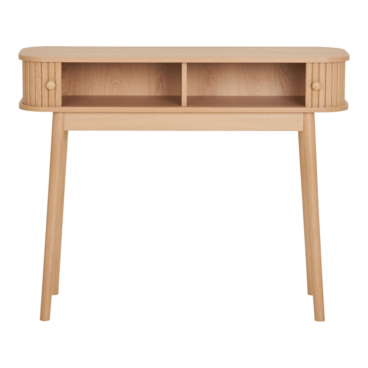 House Nordic ApS - Nikko Consoletafel - Natuurlijk, MDF/Genen, 100x30x80,5 cm - Deco Delights