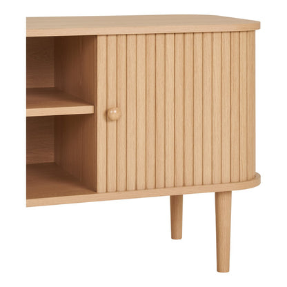 House Nordic ApS - Nikko TV-meubel - Naturel, MDF/Genen, 113x40x51,5 cm - Deco Delights