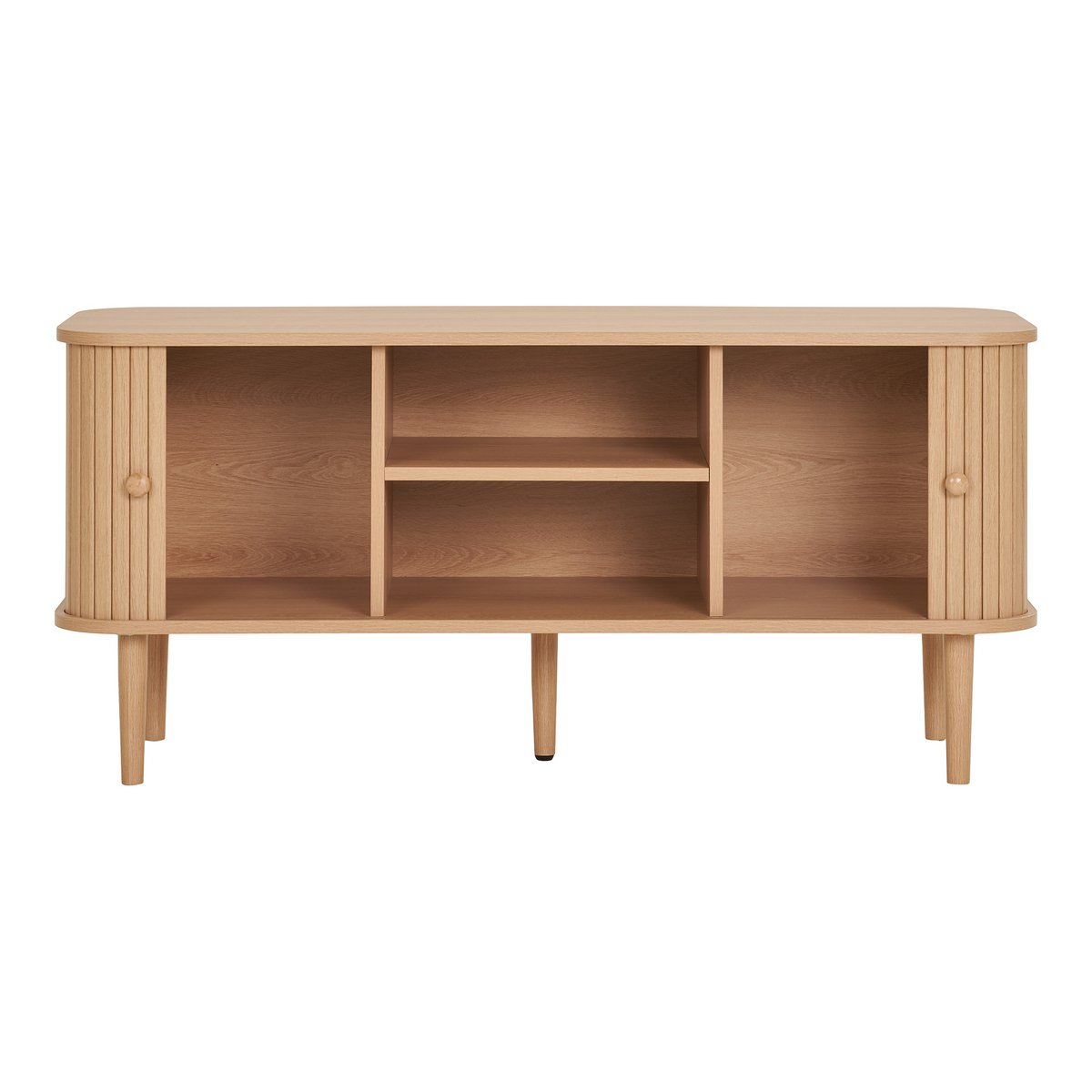 House Nordic ApS - Nikko TV-meubel - Naturel, MDF/Genen, 113x40x51,5 cm - Deco Delights