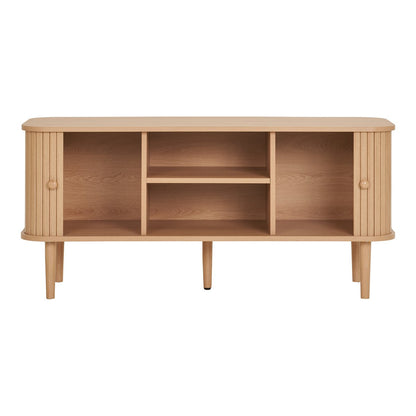 House Nordic ApS - Nikko TV-meubel - Naturel, MDF/Genen, 113x40x51,5 cm - Deco Delights