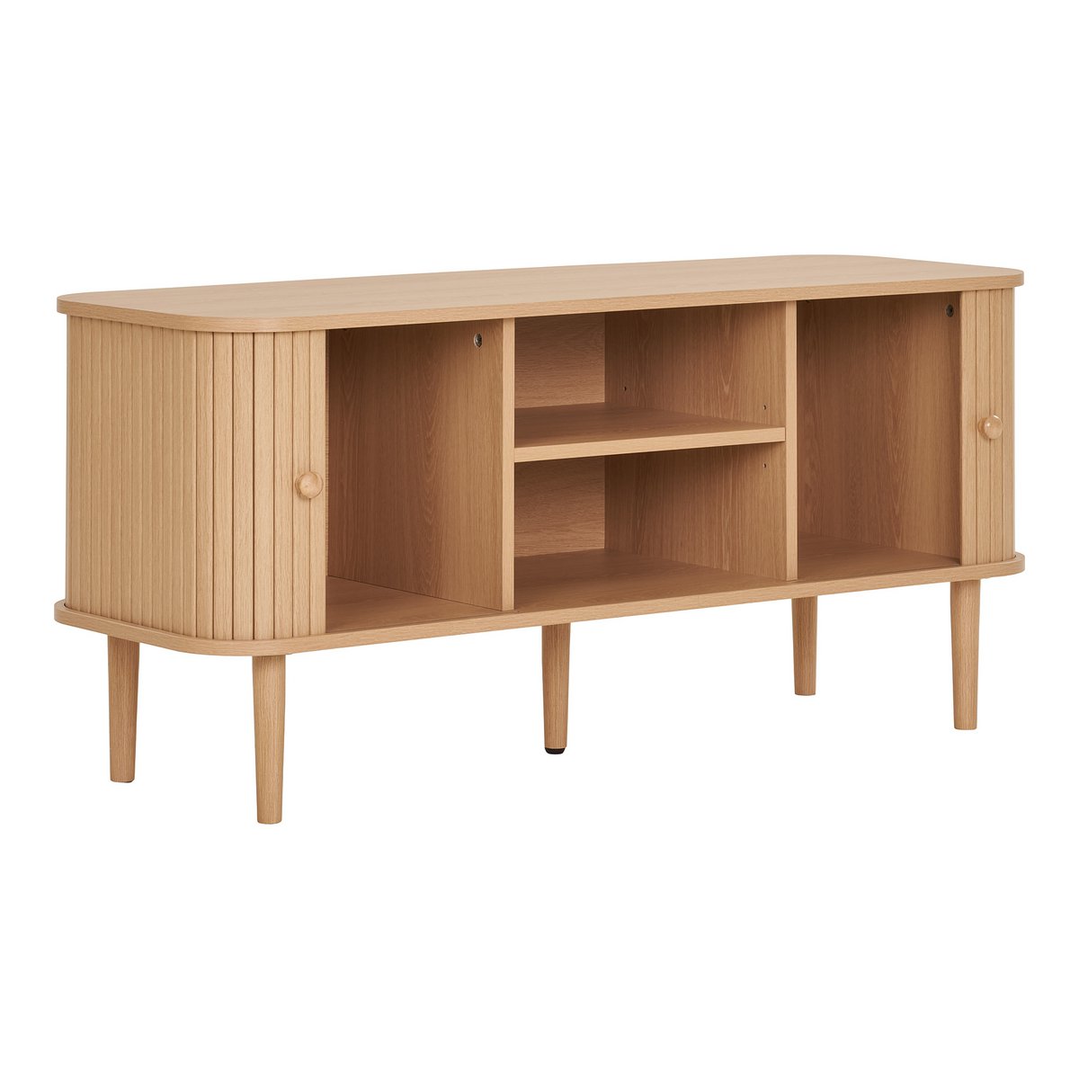 House Nordic ApS - Nikko TV-meubel - Naturel, MDF/Genen, 113x40x51,5 cm - Deco Delights