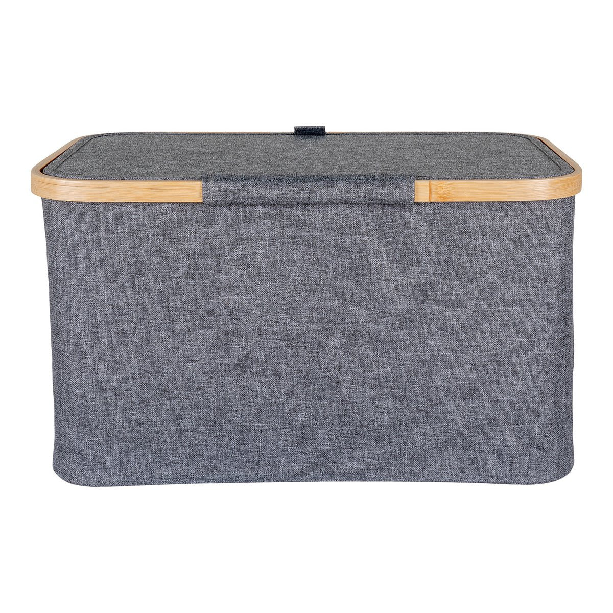 House Nordic ApS - Noto Mand - Donkergrijs, Bamboe/Polyester, 30x45x25 cm - Deco Delights