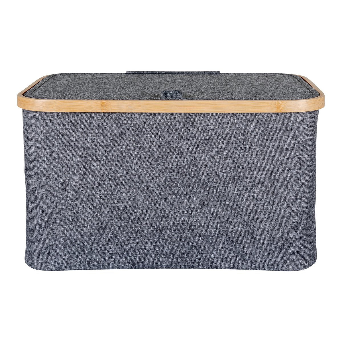 House Nordic ApS - Noto Mand - Donkergrijs, Bamboe/Polyester, 30x45x25 cm - Deco Delights