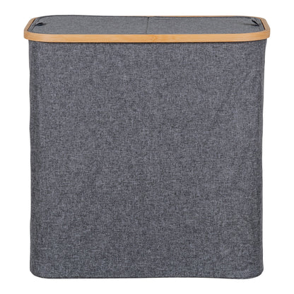 House Nordic ApS - Noto Wasmand Donkergrijs - Deco Delights Mand