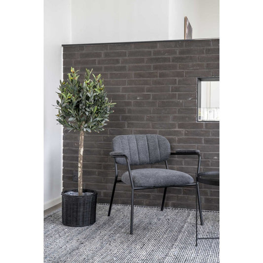 House Nordic ApS - Olijfboom - Groen, PE kunststof/polyester, 43x47x120 cm - Deco Delights