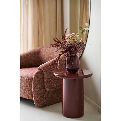 House Nordic ApS - Otago Bijzettafel, bourdeaux, ø45x50 cm - Deco Delights